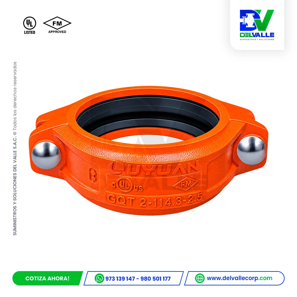 Acople Flexible Ranurado